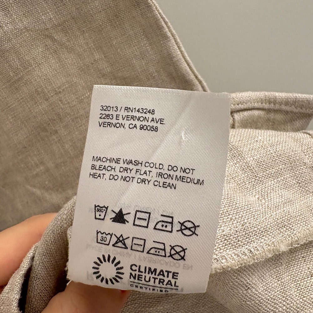 Reformation Dana Linen Mini Dress - Picture 8 of 11